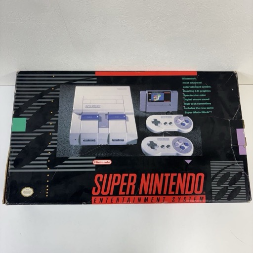 任天堂 スーパーファミコン 海外版 Entertainment System 家庭用ゲーム機